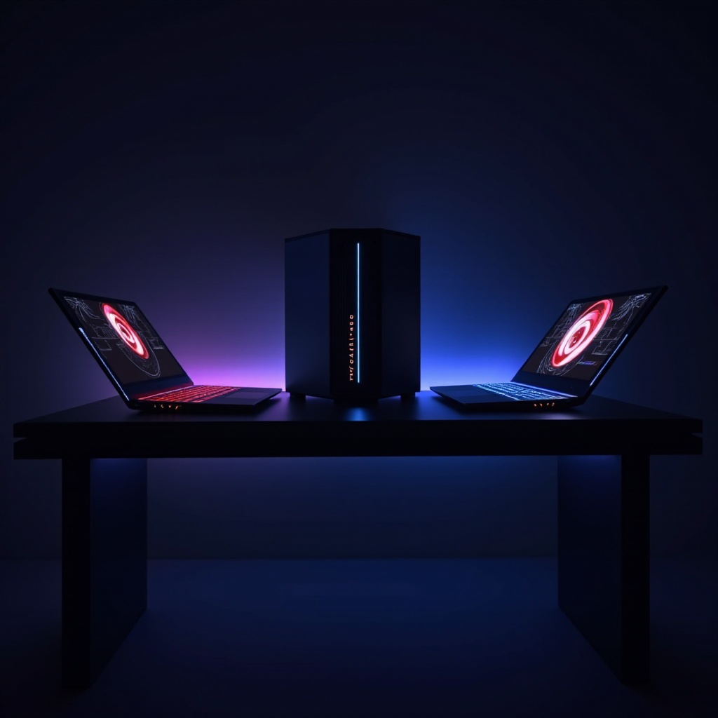 ordinateurs portables de jeu contre PC