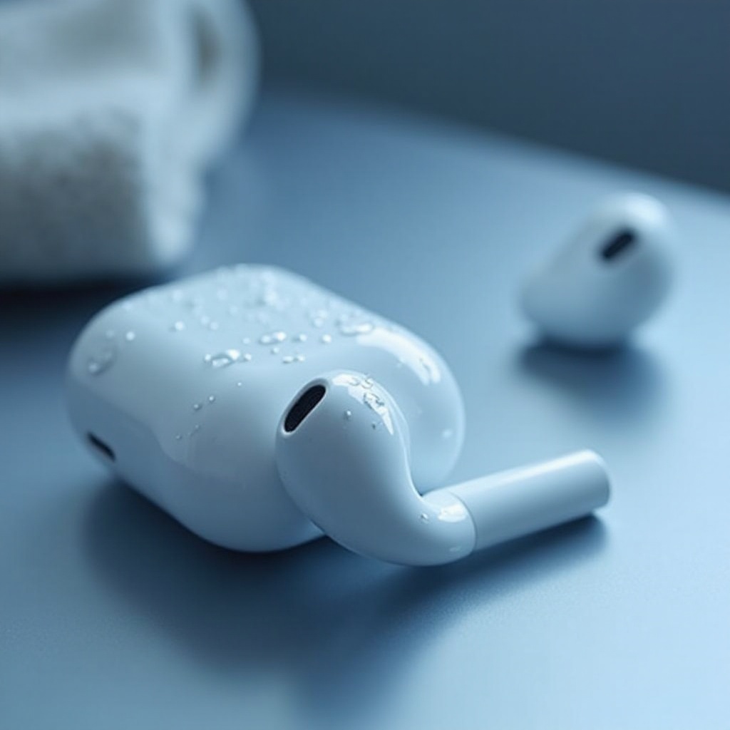 comment retirer l'eau des AirPods Pro