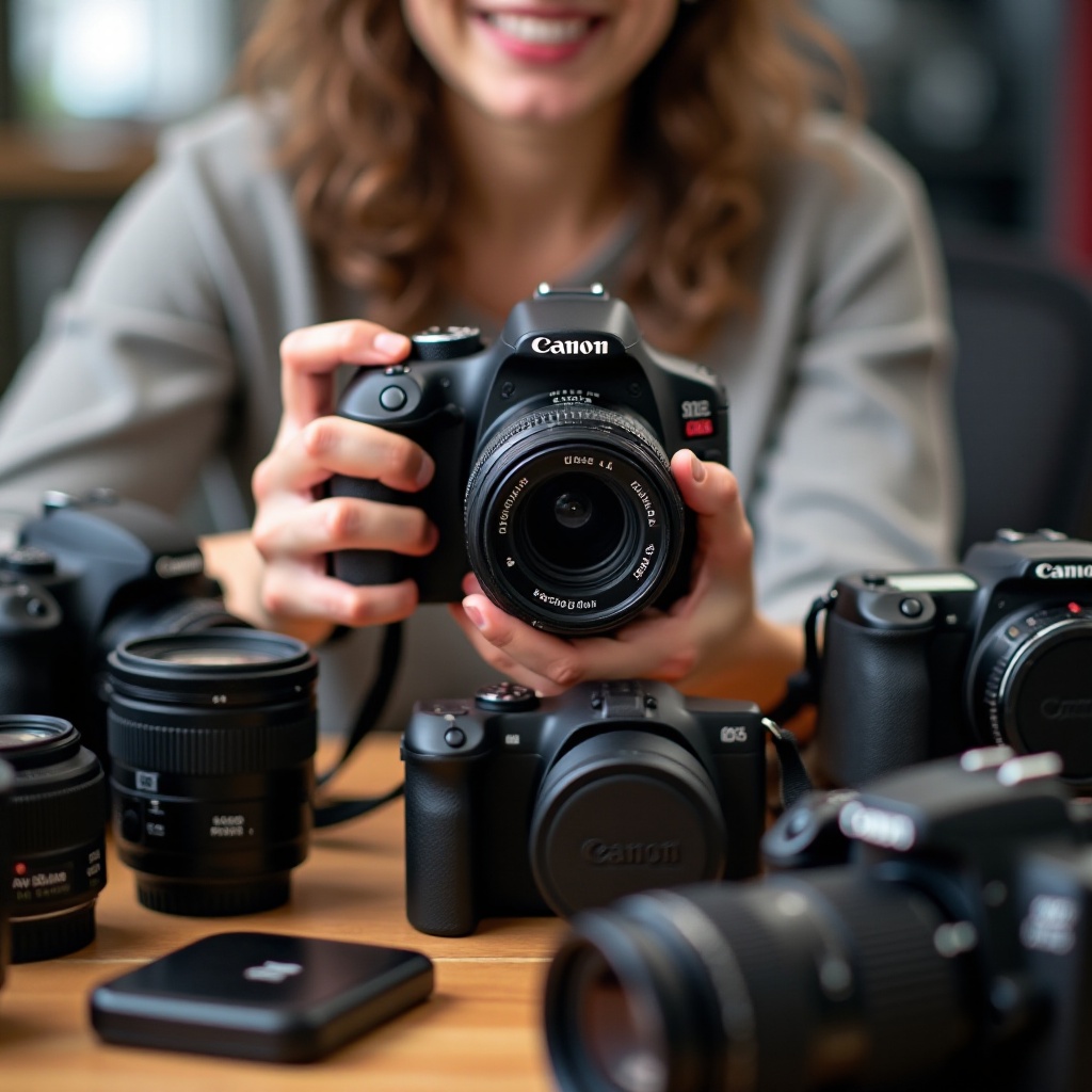 как использовать камеру Canon для начинающих