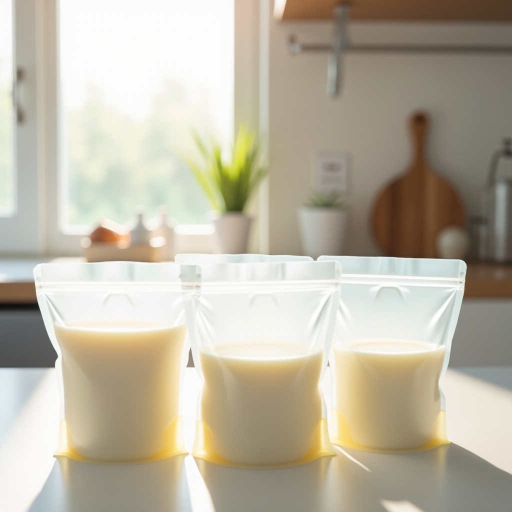 лучшие пакеты для грудного молока