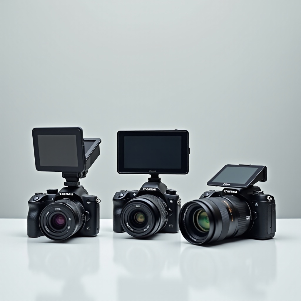 appareil photo avec écran rabattable pour le vlogging