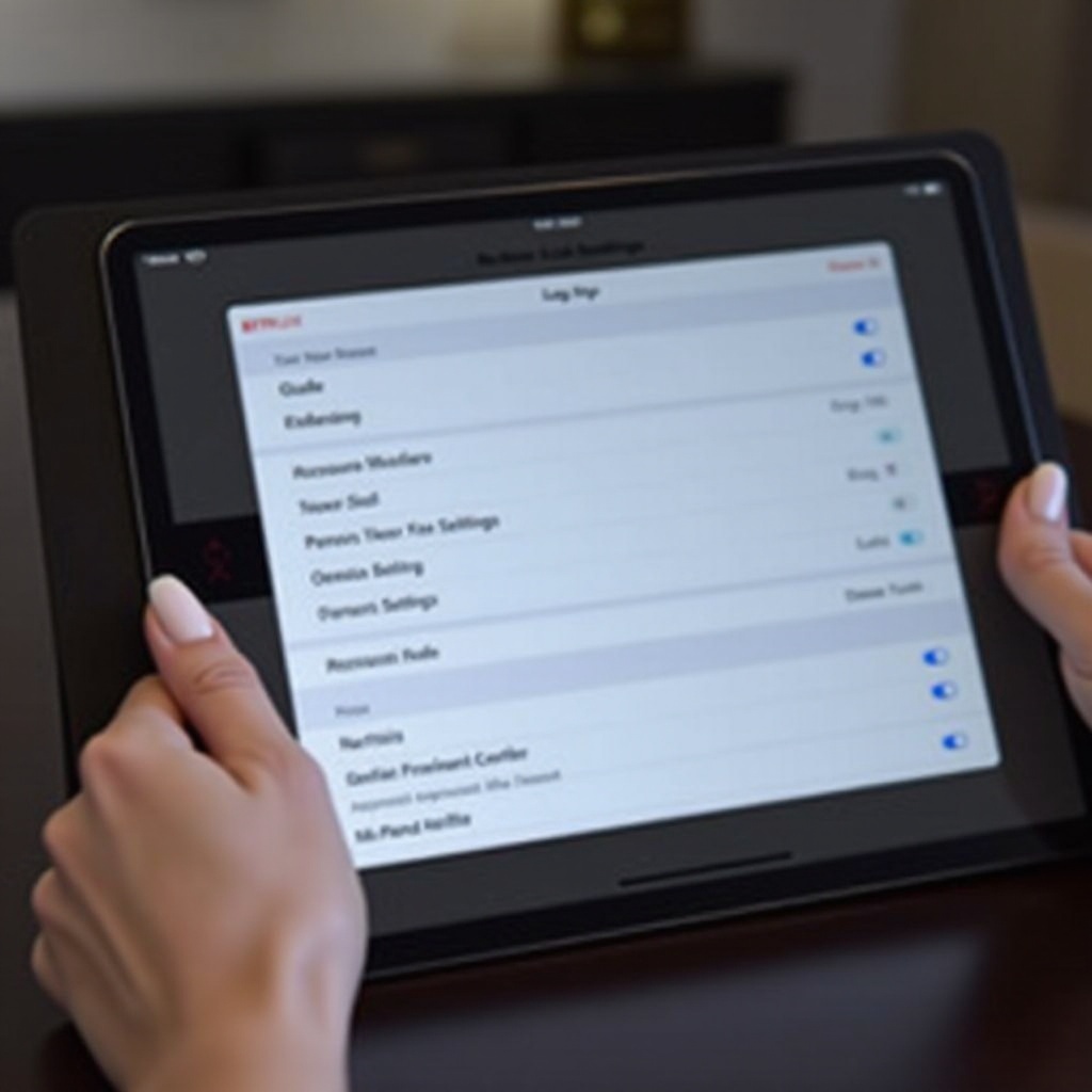 как выйти из netflix на ipad