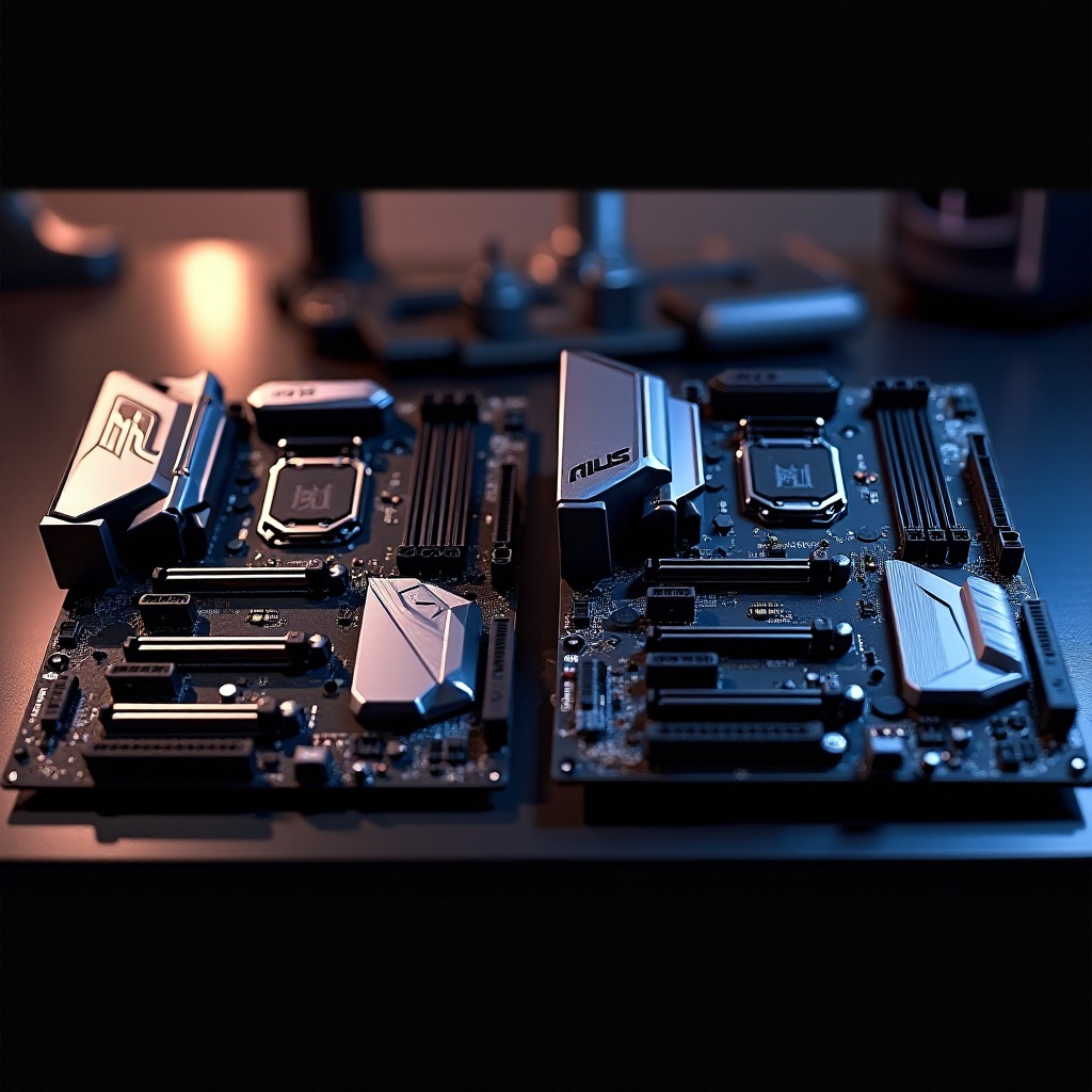 carte mère msi vs carte mère asus